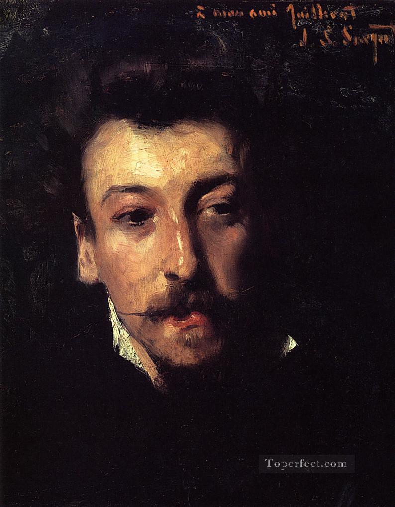 Eugene Juillerat portrait John Singer Sargent Oil Paintings